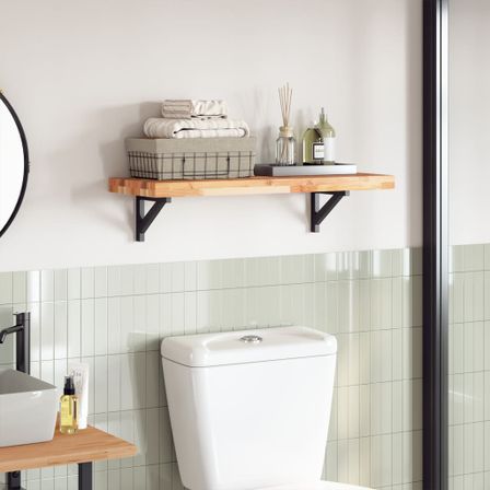 Dessus de table 100x30x4 cm rectangulaire bois massif d'acacia