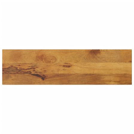 Dessus de table 100x40x3,8cm rectangulaire bois massif manguier