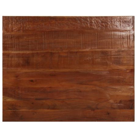 Dessus de table 100x80x2,5cm rectangulaire bois massif récupéré