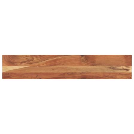 Dessus de table 140x30x2,5cm rectangulaire bois massif d'acacia