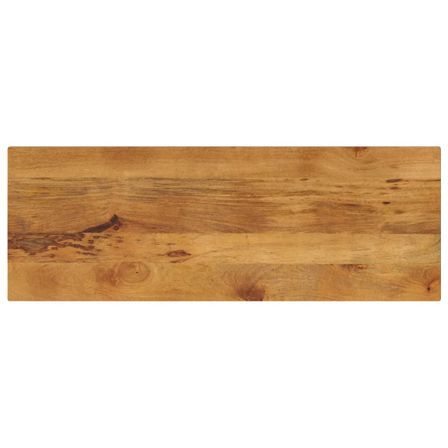 Dessus de table 160x50x2,5cm rectangulaire bois massif manguier