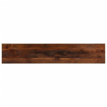 Dessus de table 180x20x2,5cm rectangulaire bois massif récupéré