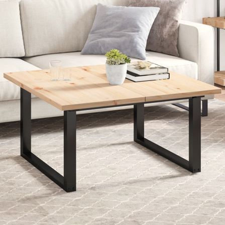 Dessus de table 2 pcs 90x45x2,5cm rectangulaire bois pin massif