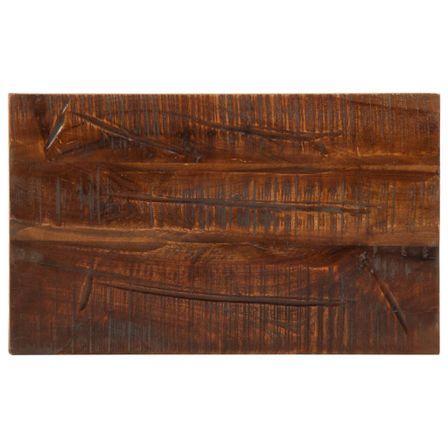 Dessus de table 40x20x2,5 cm rectangulaire bois massif récupéré