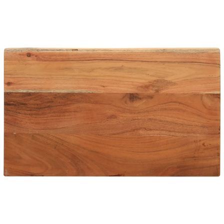 Dessus de table 40x30x2,5 cm rectangulaire bois massif d'acacia