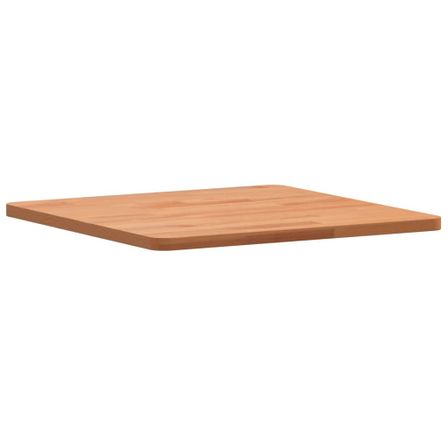 Dessus de table 40x40x1,5 cm carré bois massif de hêtre