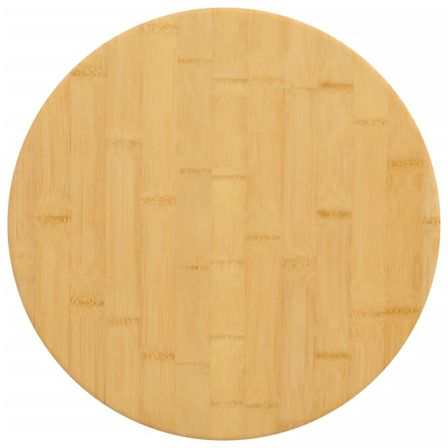 Dessus de table Ø50x4 cm bambou