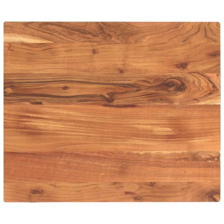 Dessus de table 60x50x2,5 cm rectangulaire bois massif d'acacia
