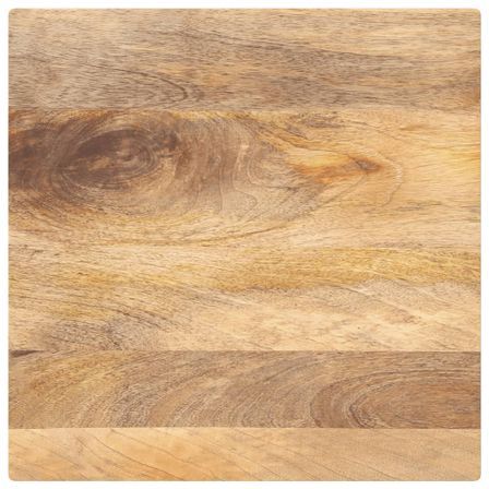 Dessus de table 60x60x3,8 cm carré bois massif manguier
