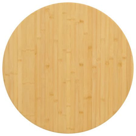 Dessus de table Ø70x2,5 cm bambou