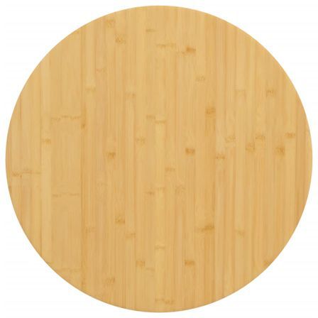 Dessus de table Ø80x1,5 cm bambou
