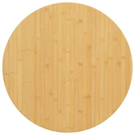 Dessus de table Ø80x2,5 cm bambou