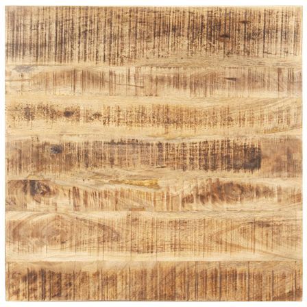 Dessus de table Bois de manguier solide 15-16 mm 70x70 cm