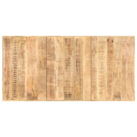 Dessus de table Bois de manguier solide 16 mm 160x80 cm