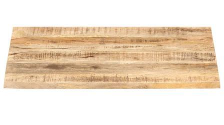 Dessus de table Bois de manguier solide 25-27 mm 90x70 cm