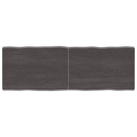 Dessus de table bois massif traité bordure assortie