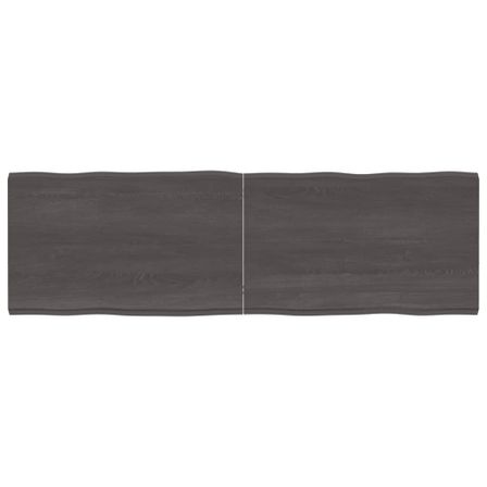 Dessus de table bois massif traité bordure assortie