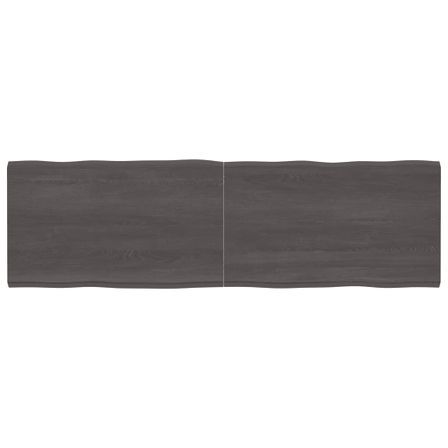 Dessus de table bois massif traité bordure assortie