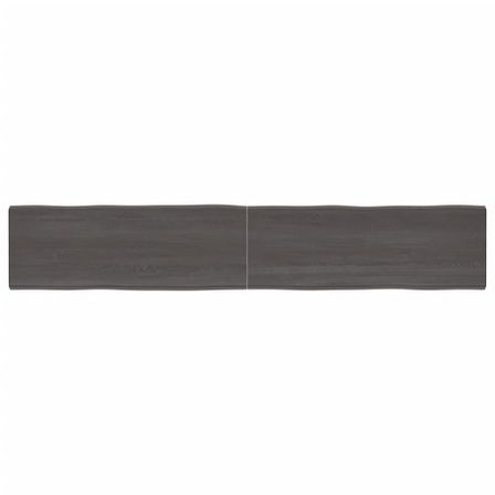 Dessus de table bois massif traité bordure assortie