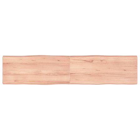 Dessus de table bois massif traité bordure assortie