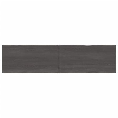 Dessus de table bois massif traité bordure assortie
