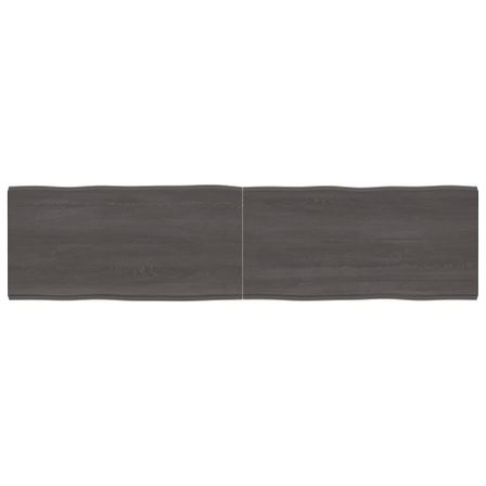 Dessus de table bois massif traité bordure assortie