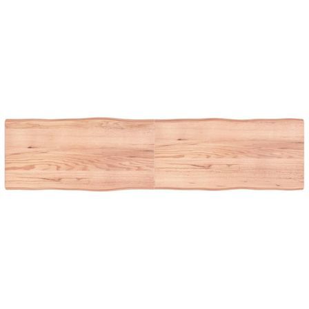 Dessus de table bois massif traité bordure assortie