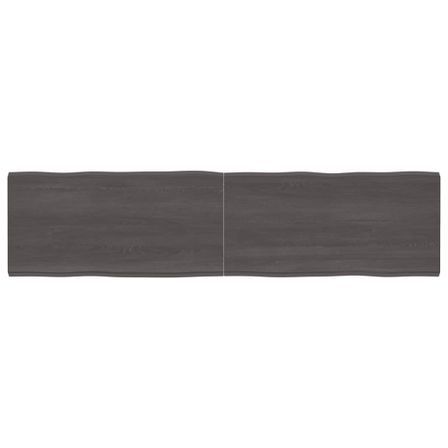 Dessus de table bois massif traité bordure assortie