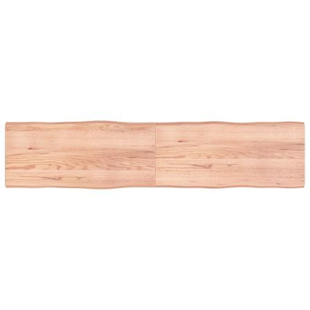 Dessus de table bois massif traité bordure assortie