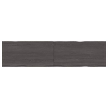 Dessus de table bois massif traité bordure assortie
