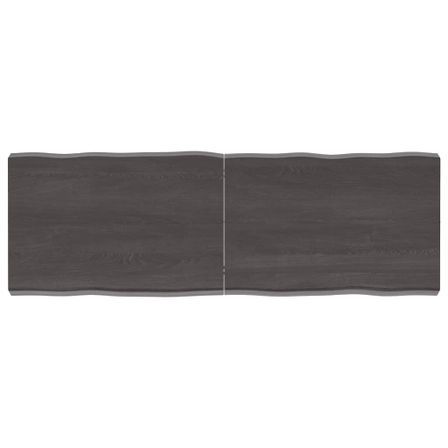 Dessus de table bois massif traité bordure assortie