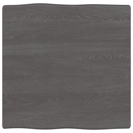 Dessus de table bois massif traité bordure assortie