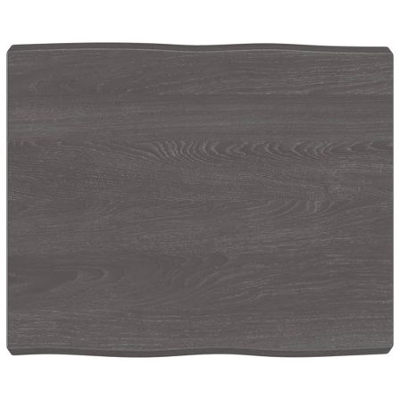 Dessus de table bois massif traité bordure assortie