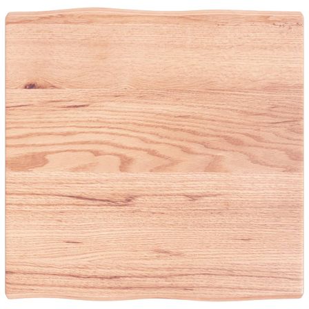 Dessus de table bois massif traité bordure assortie