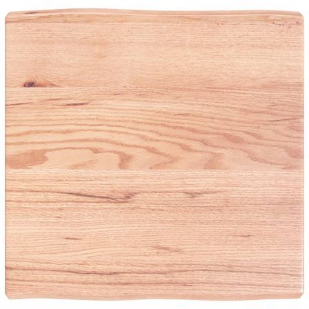 Dessus de table bois massif traité bordure assortie