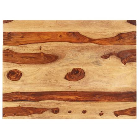 Dessus de table Bois solide 25-27 mm 70x90 cm