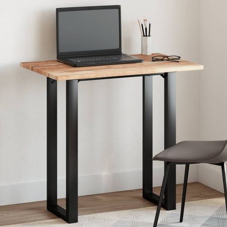 Dessus de table rectangulaire 100x50x2 cm bois massif d'acacia