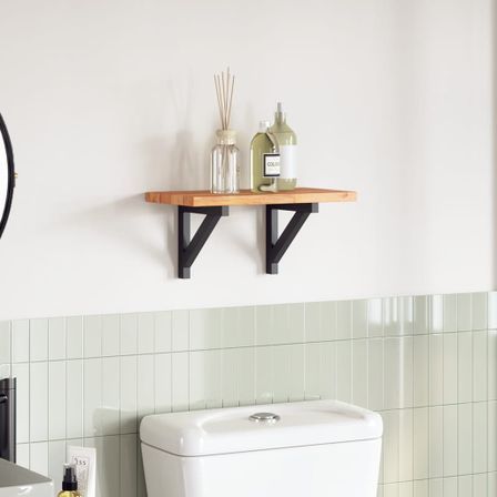 Dessus de table rectangulaire 60x20x2 cm bois massif d'acacia