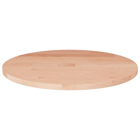 Dessus de table rond Ø50x1,5 cm Bois de chêne massif non traité