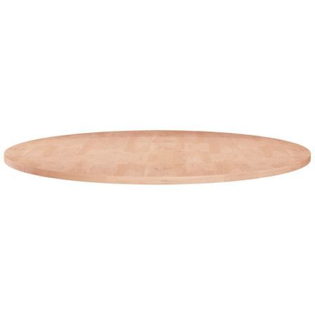 Dessus de table rond Ø70x1,5 cm Bois de chêne massif non traité