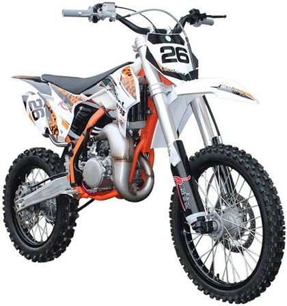 Dirt bike 85cc Xtrm 19/16 manuel 2 temps orange