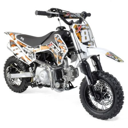 Dirt bike 90cc 4 temps automatique Racing orange