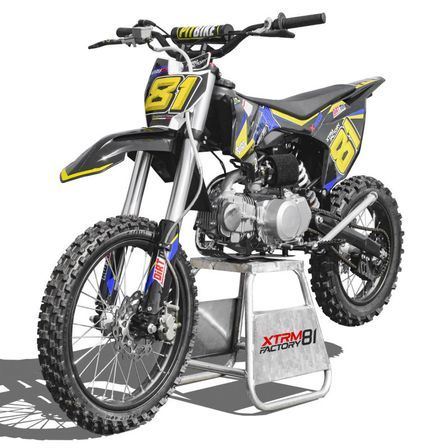 Dirt bike 125cc bleu 17/14 manuel 4 vitesses Spyder