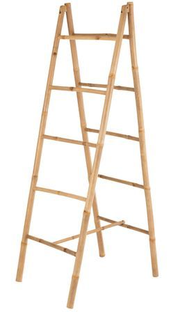 Echelle double bambou rotin naturel Conrad L 69 cm