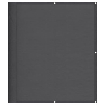 Écran de balcon anthracite 120x1000 cm 100% polyester oxford