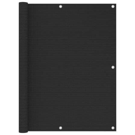 Écran de balcon Anthracite 120x400 cm PEHD