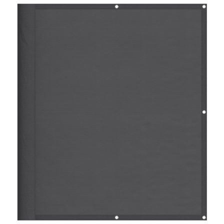 Écran de balcon anthracite 120x800 cm 100% polyester oxford