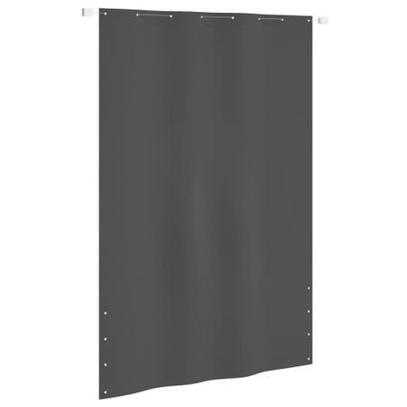 Écran de balcon Anthracite 160x240 cm Tissu Oxford