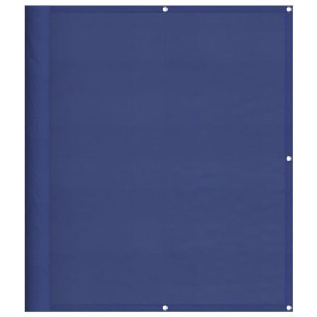 Écran de balcon bleu 120x1000 cm 100% polyester oxford