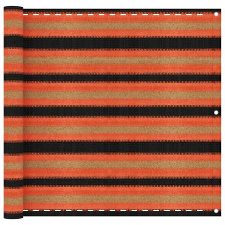 Écran de balcon Multicolore 90x300 cm PEHD